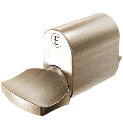 5537-E Knappsylinder Bronse