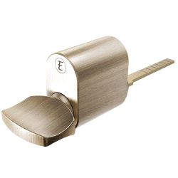 5542-E Esp Knappsylinder Bronse